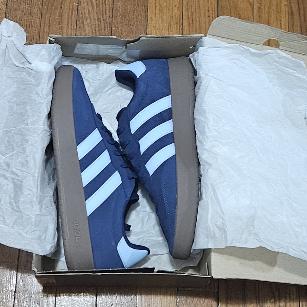 Adidas Barreda men's tennis shoes - Navy Blue / Light Blue - JR5533 size 11.5 - Picture 11 of 11